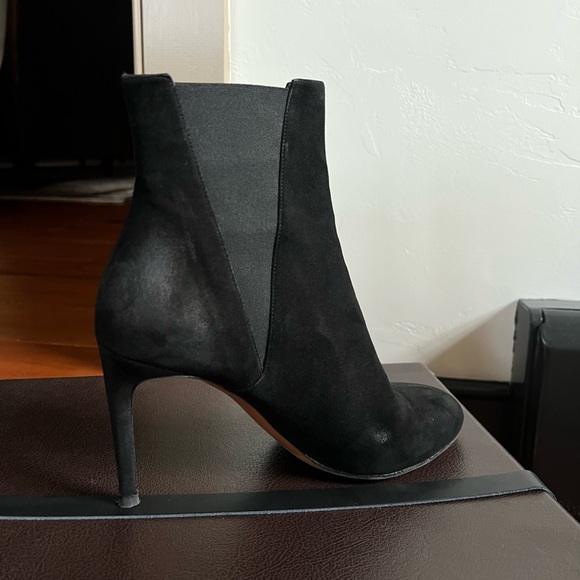 Alaia suede bootie